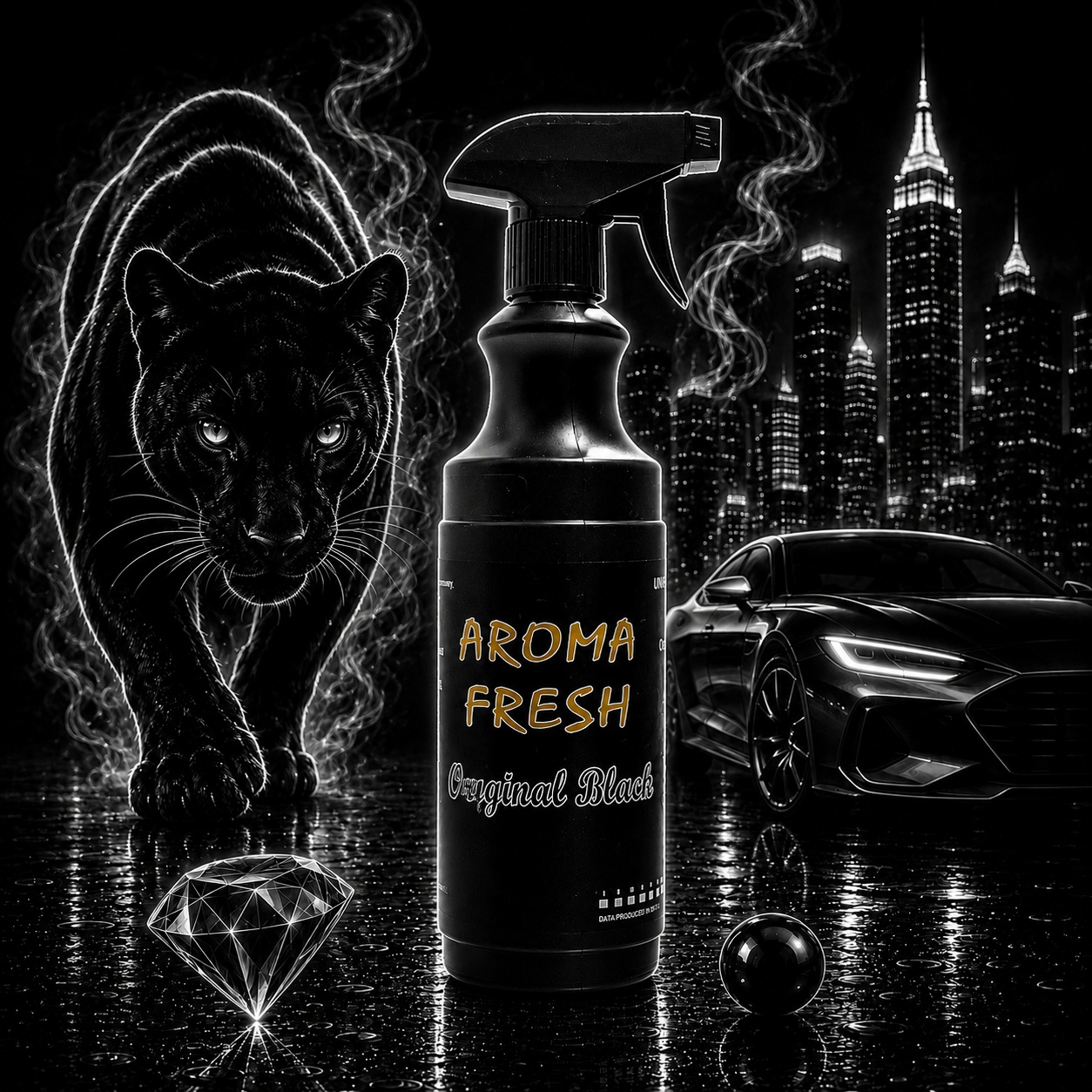 AROMA FRESH oryginal black - obrazek 1