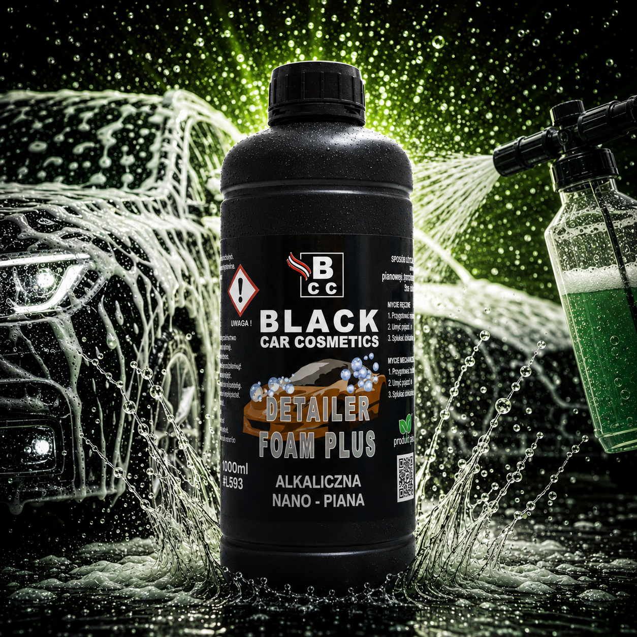 DETAILER FOAM PLUS (alkaliczna nano-piana) - obrazek 1