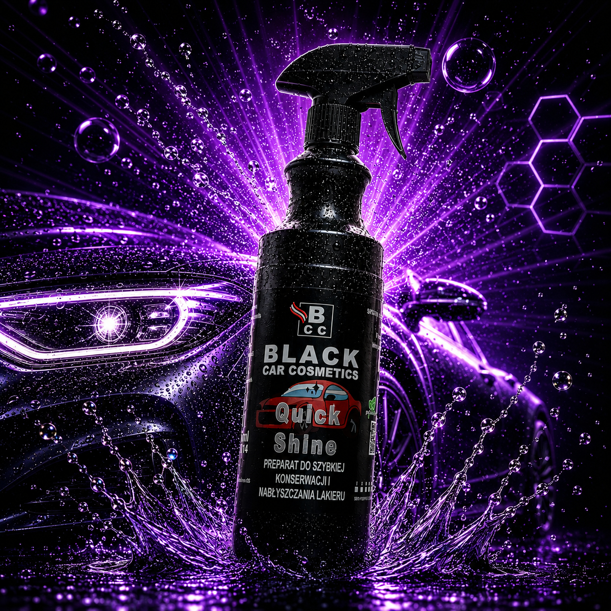 QUICK SHINE (preparat do szybkiej konserwacji i nabłyszczania lakieru) - obrazek 1