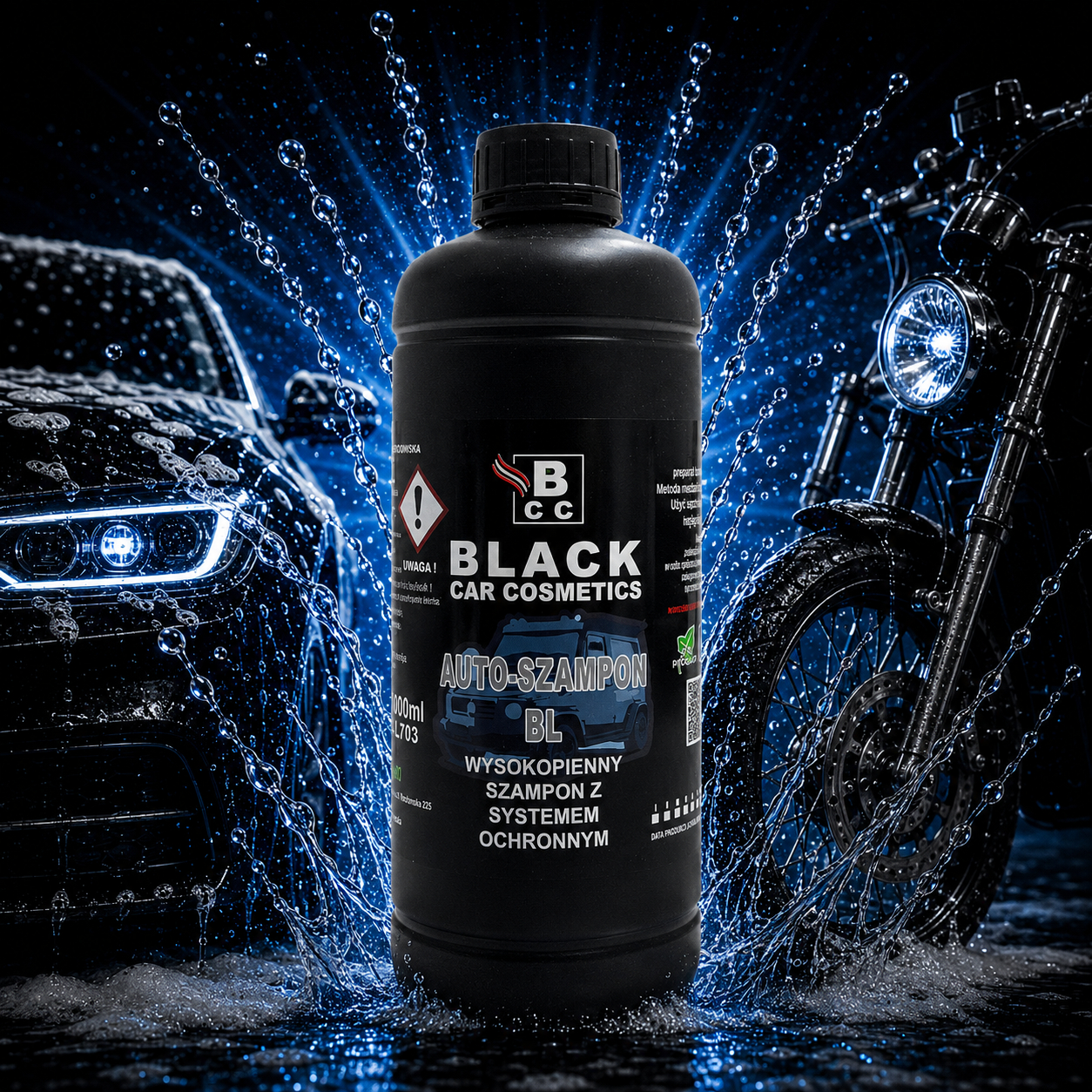 AUTO SZAMPON BL (wysokopienny szampon z systemem ochronnym) - obrazek 1
