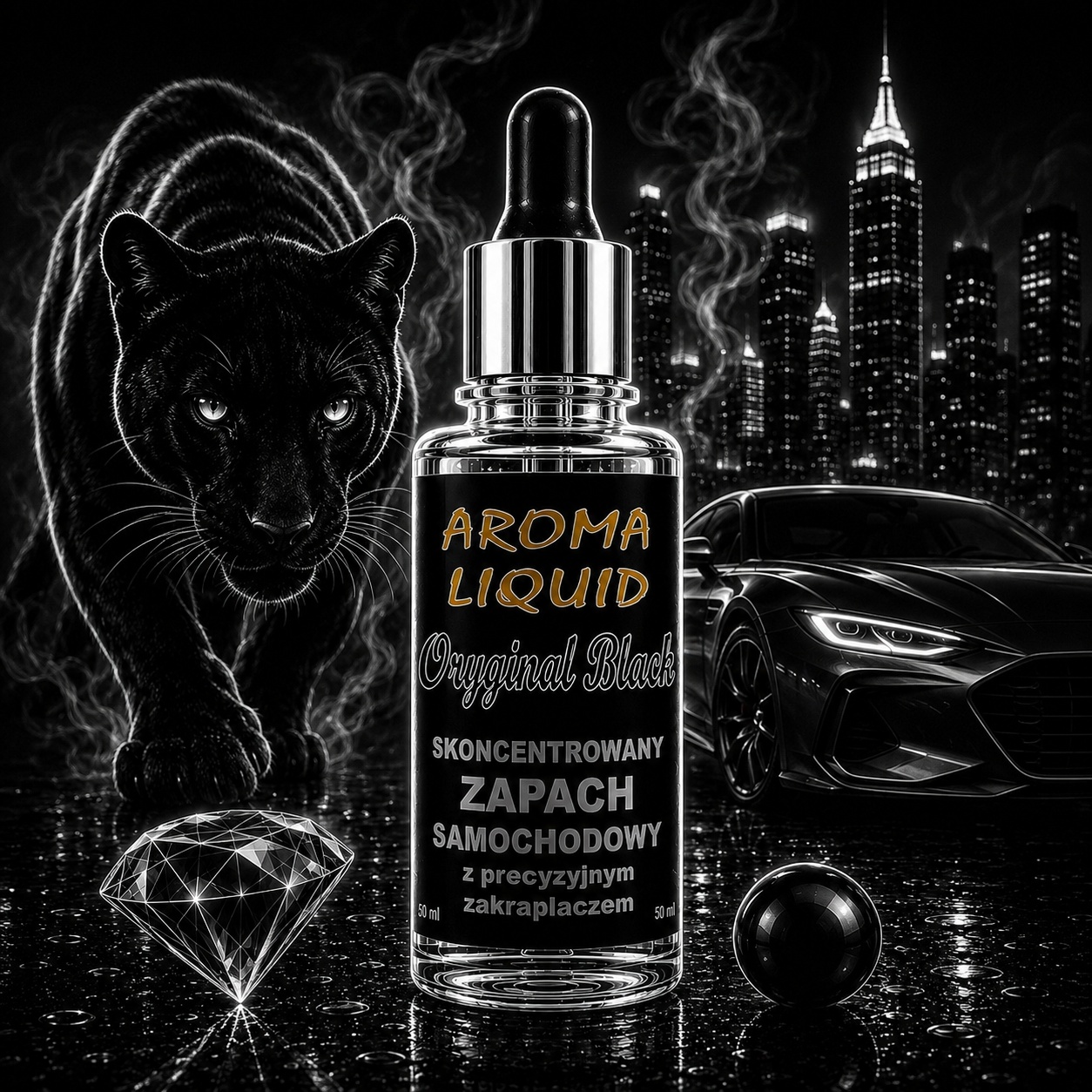AROMA LIQUID oryginal black - obrazek 1