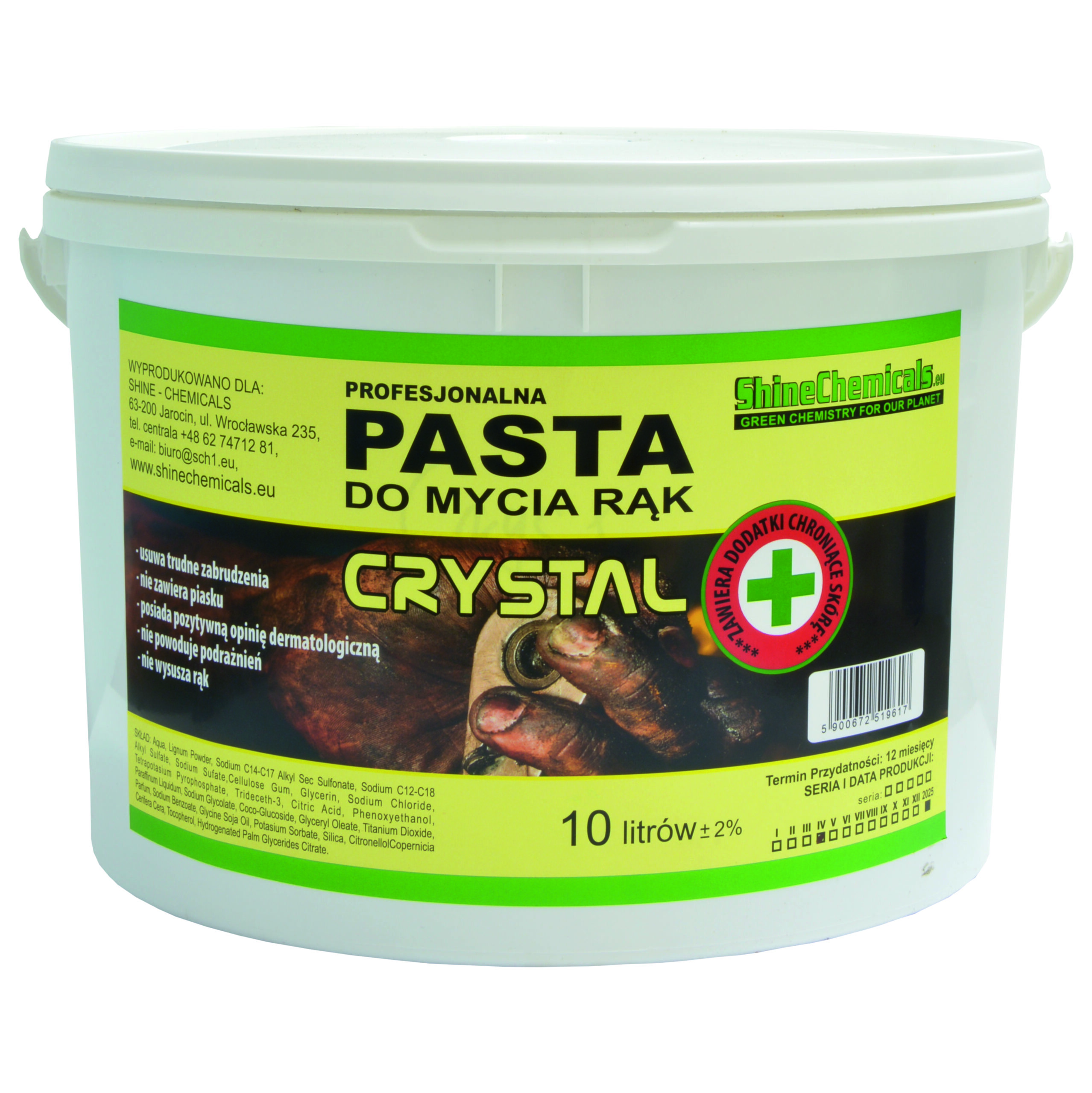 PASTA DO MYCIA RĄK CRYSTAL - obrazek 2