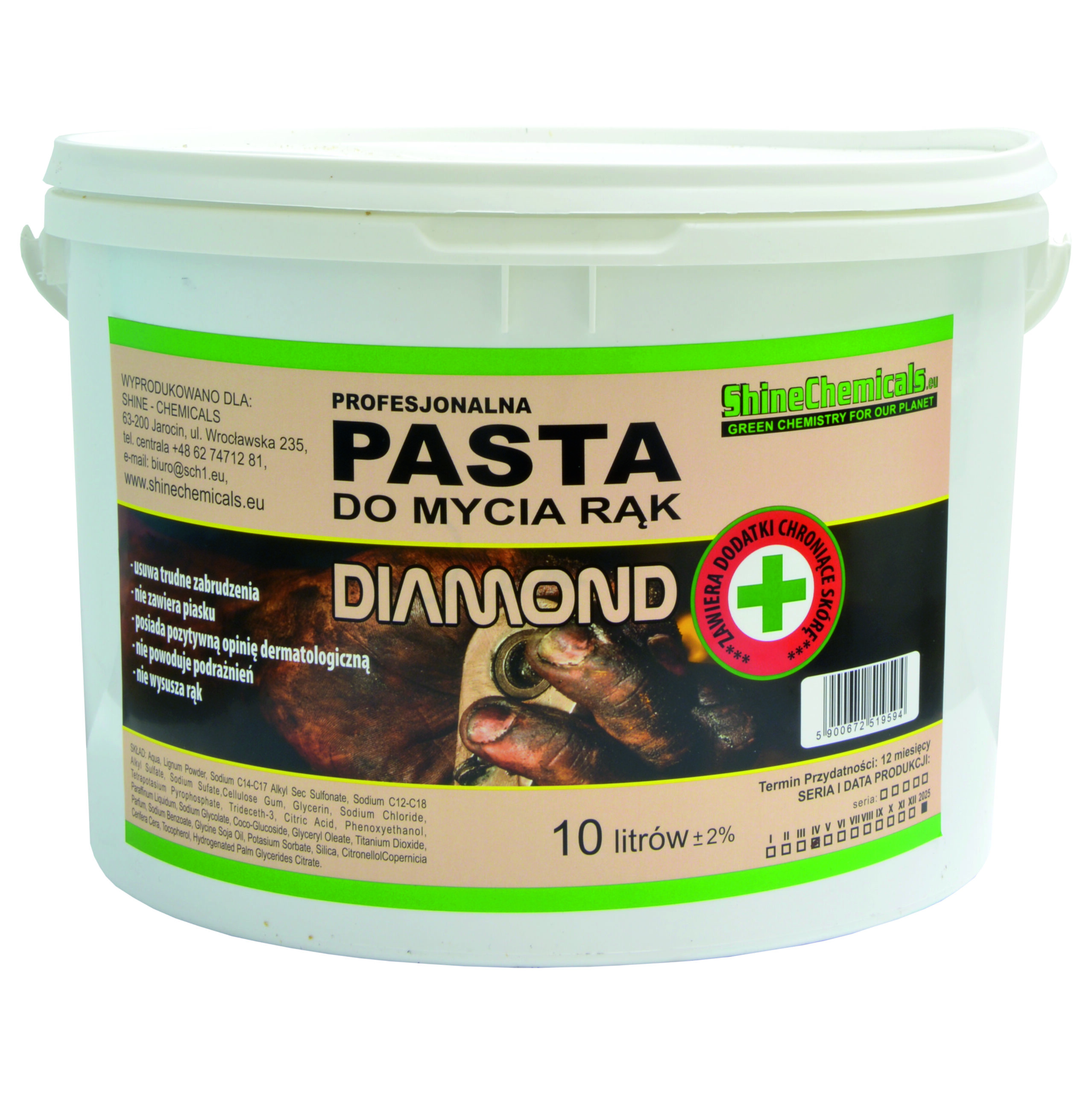PASTA DO MYCIA RĄK DIAMOND - obrazek 2